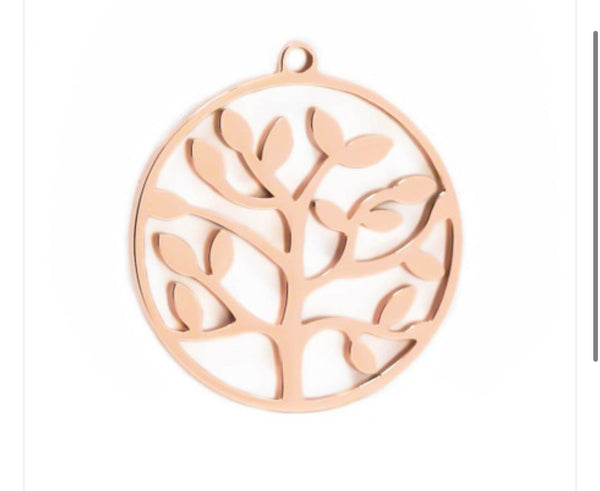TREE ROSEGOLD NECKLACE
